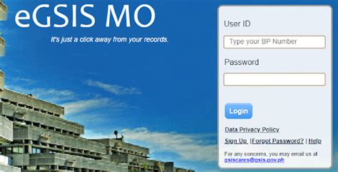 eGSISMO: Your Gateway to GSIS Records .